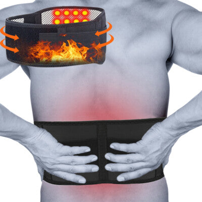 🔥 Ceinture Lombaire Chauffante Thérapeutique – Soulagement Instantané des Douleurs